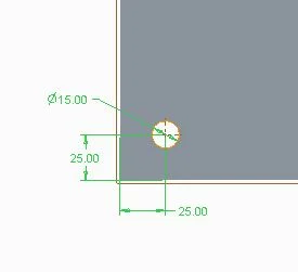 circle sketch in table pattern