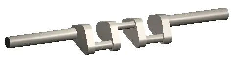 crank-shaft-final CAD model of crank-shaft