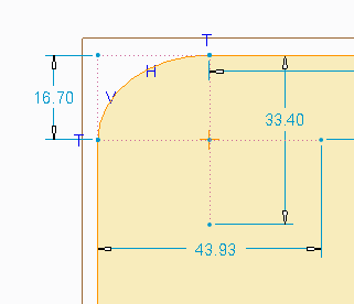 eliptical fillet