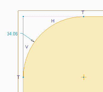 circular fillet