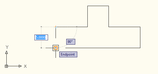 Line Drawing in AutoCAD