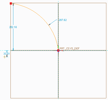 first sketch in intersection