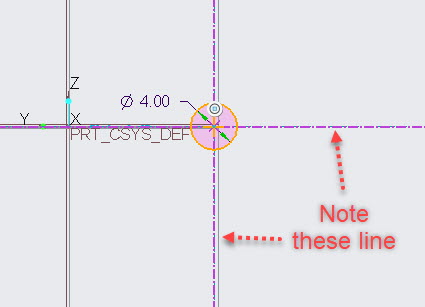 creating sweep section in sketching mode