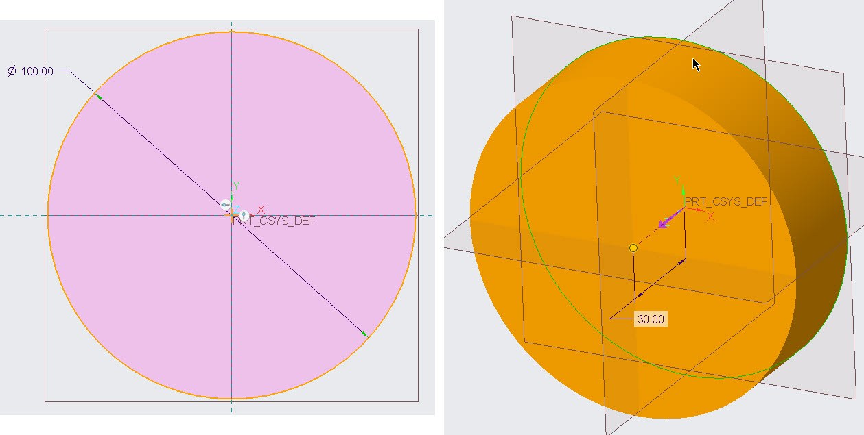 Complete guide for Axis Pattern in Creo Parametric Mechanical 360